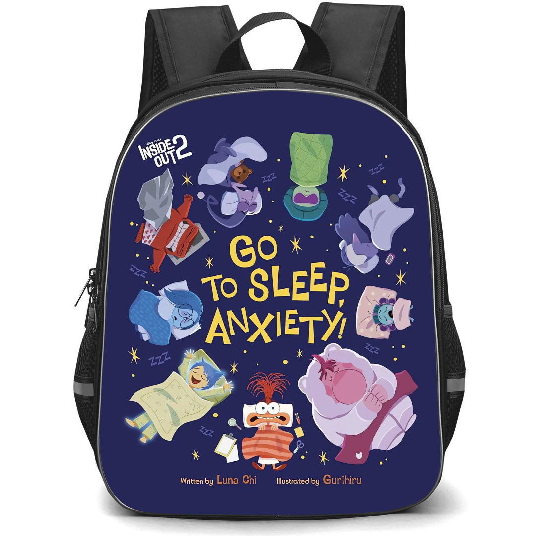 Inside Out 2 Anxiety Backpack StudentPack - Go to Sleep Anxiety Poster Art