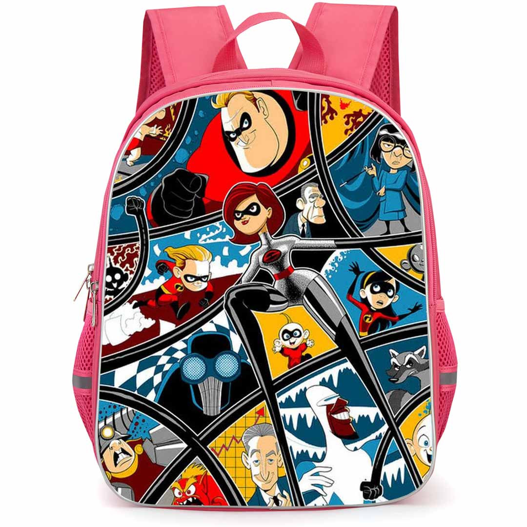The Incredibles Backpack StudentPack - The Incredibles Suit Up It Might Get Weird Art Poster