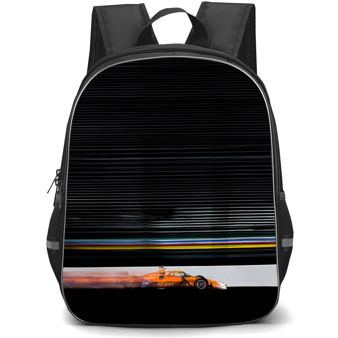 IndyCar Series Scott Dixon Backpack School Bag StudentPack - Scott Dixon Race Car Poster
