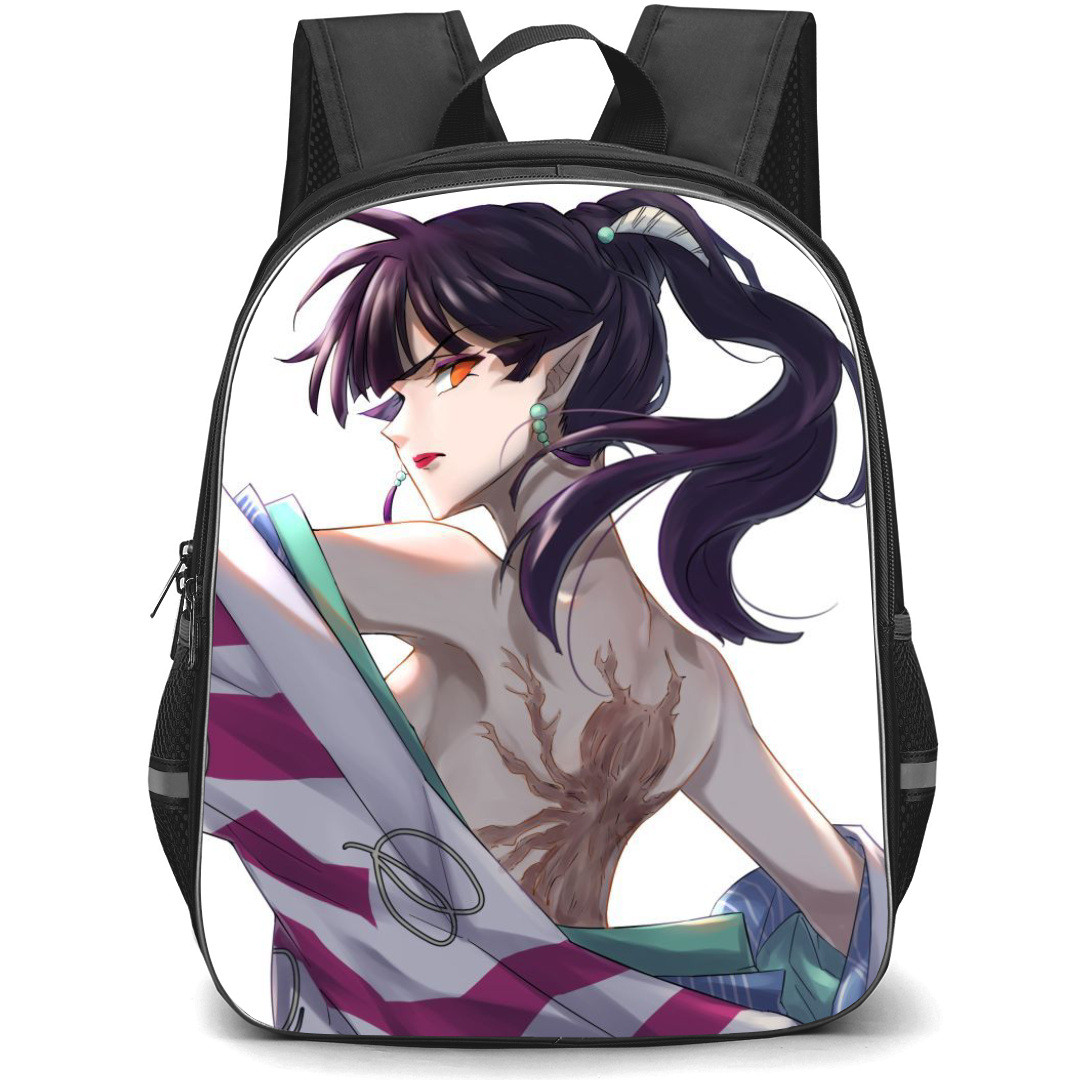 Inuyasha Kagura Backpack StudentPack - Kagura Back Portrait