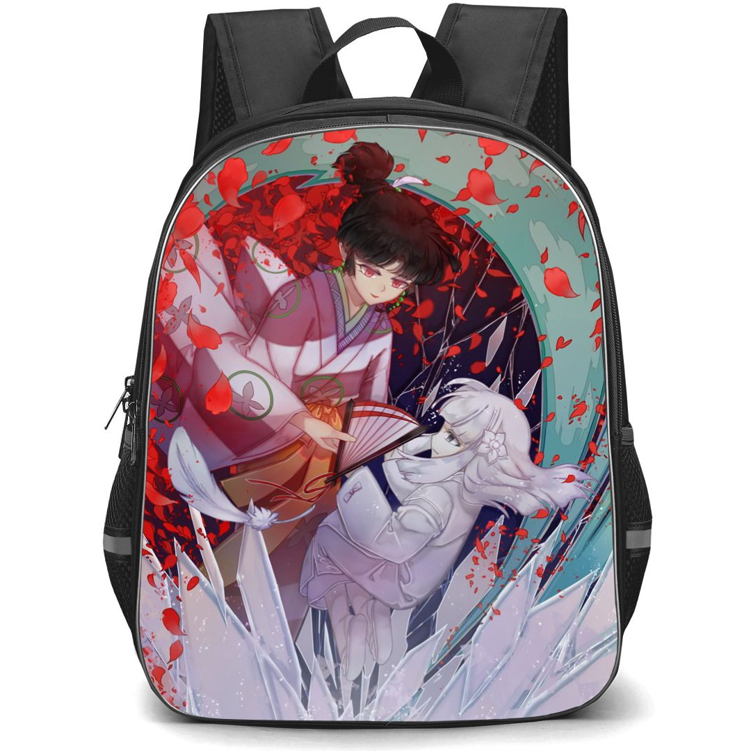 Inuyasha Backpack StudentPack - Kagura Kanna Smiling Illustration