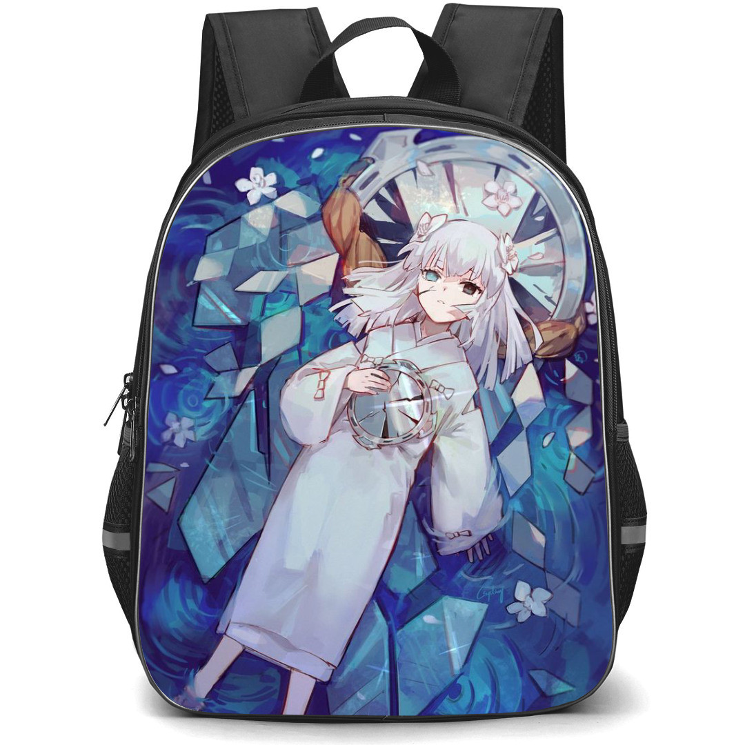 Inuyasha Kanna Backpack StudentPack - Kanna Broken Illustration