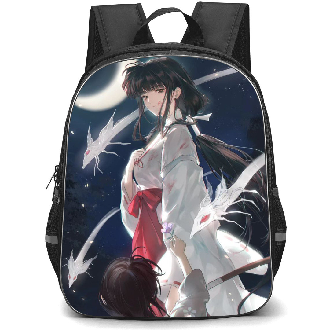 Inuyasha Kikyo Backpack StudentPack - Kikyo Bloody Side Portrait