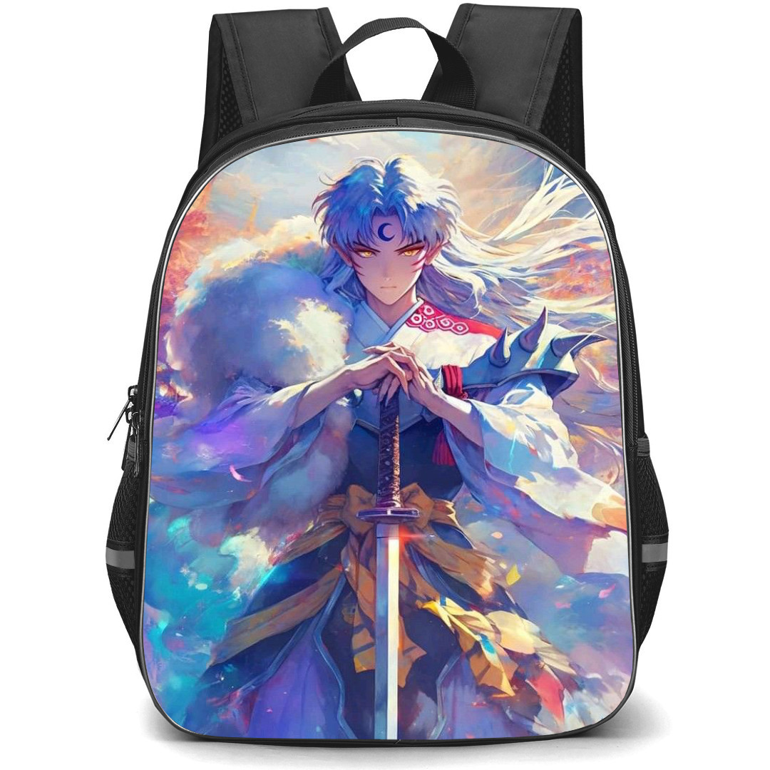 Inuyasha Sesshomaru Backpack StudentPack - Sesshomaru Portrait