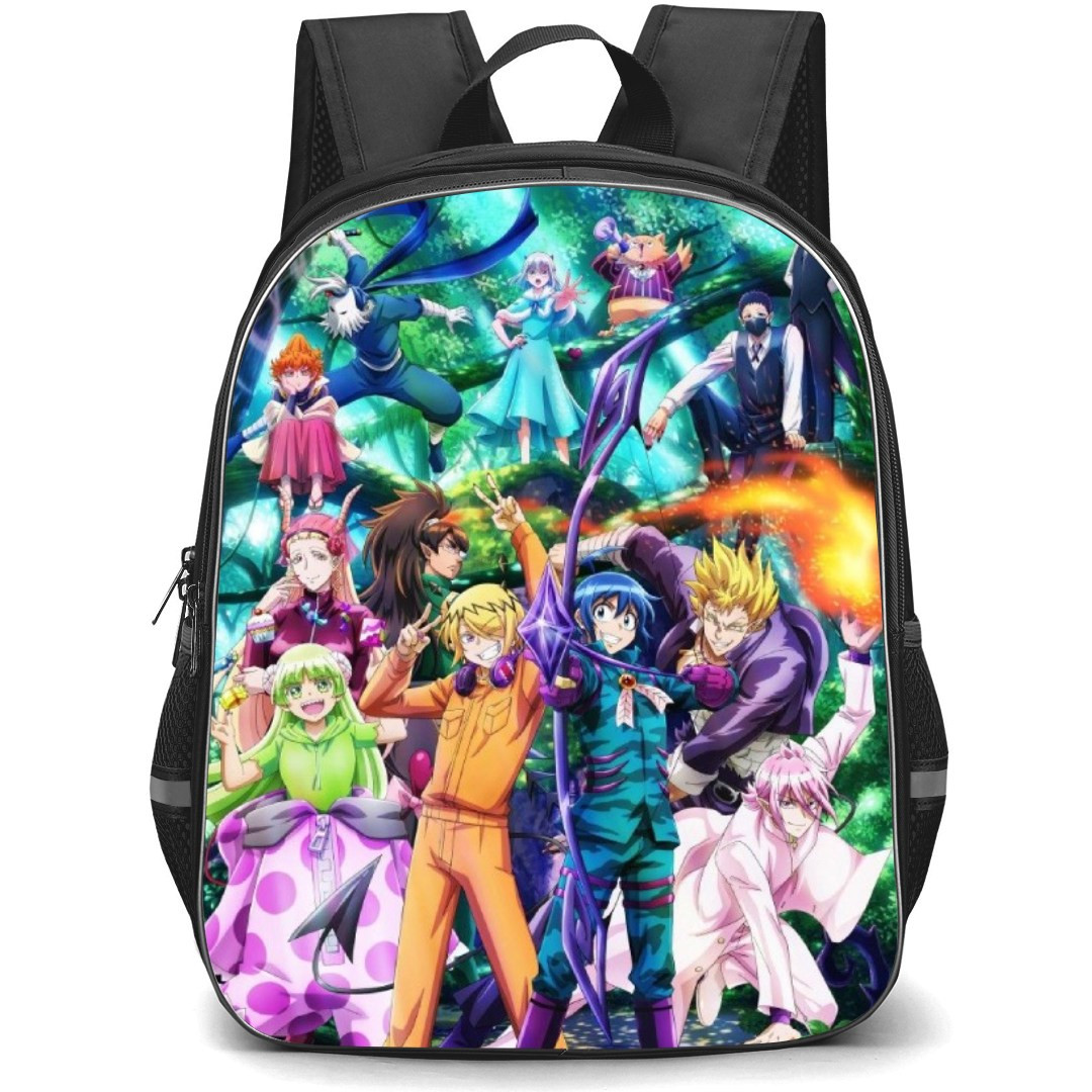 Welcome to Demon School Iruma Kun Backpack StudentPack - Characters Posing in the Forest