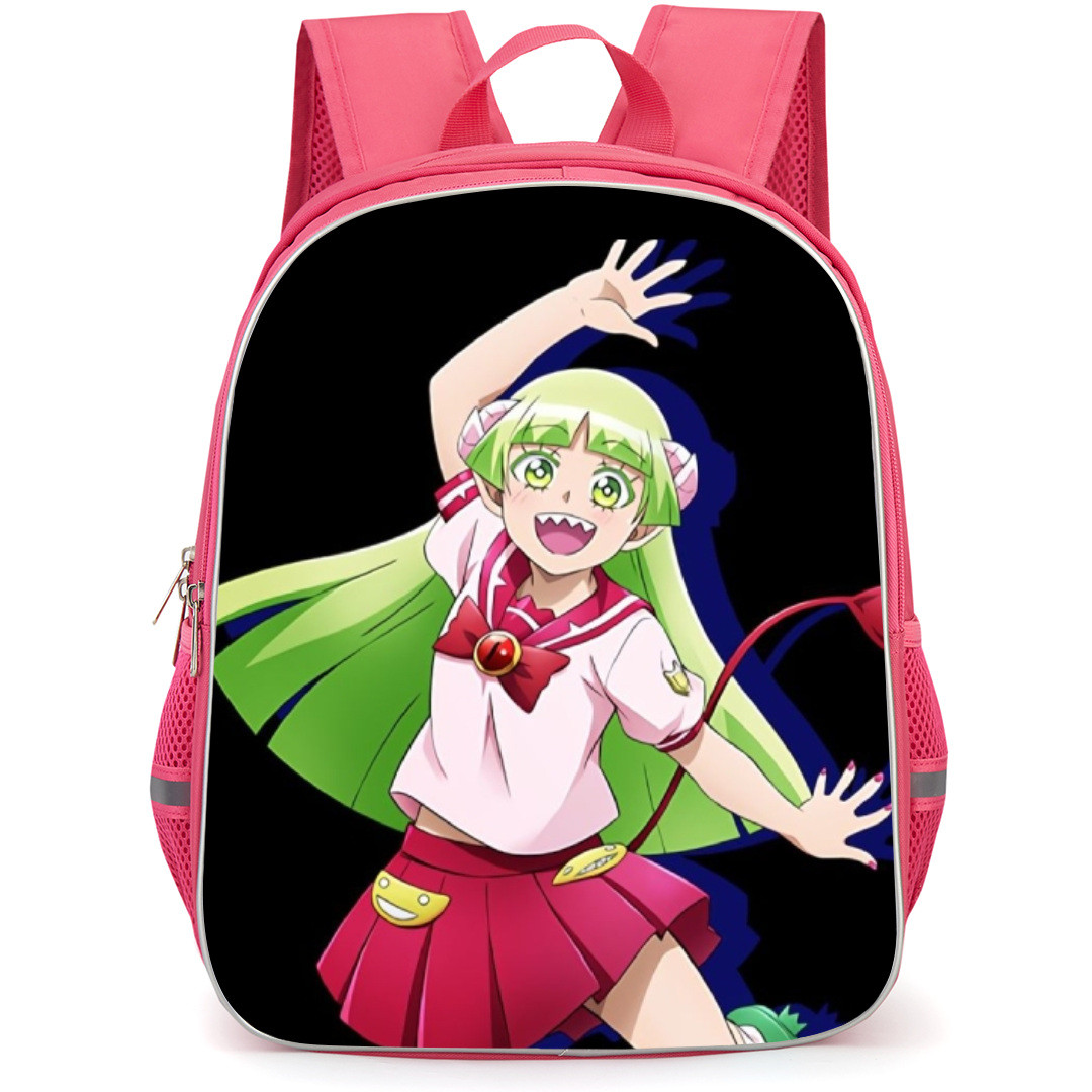 Welcome to Demon School Iruma Kun Clara Valac Backpack StudentPack - Clara Valac One Leg Black Background
