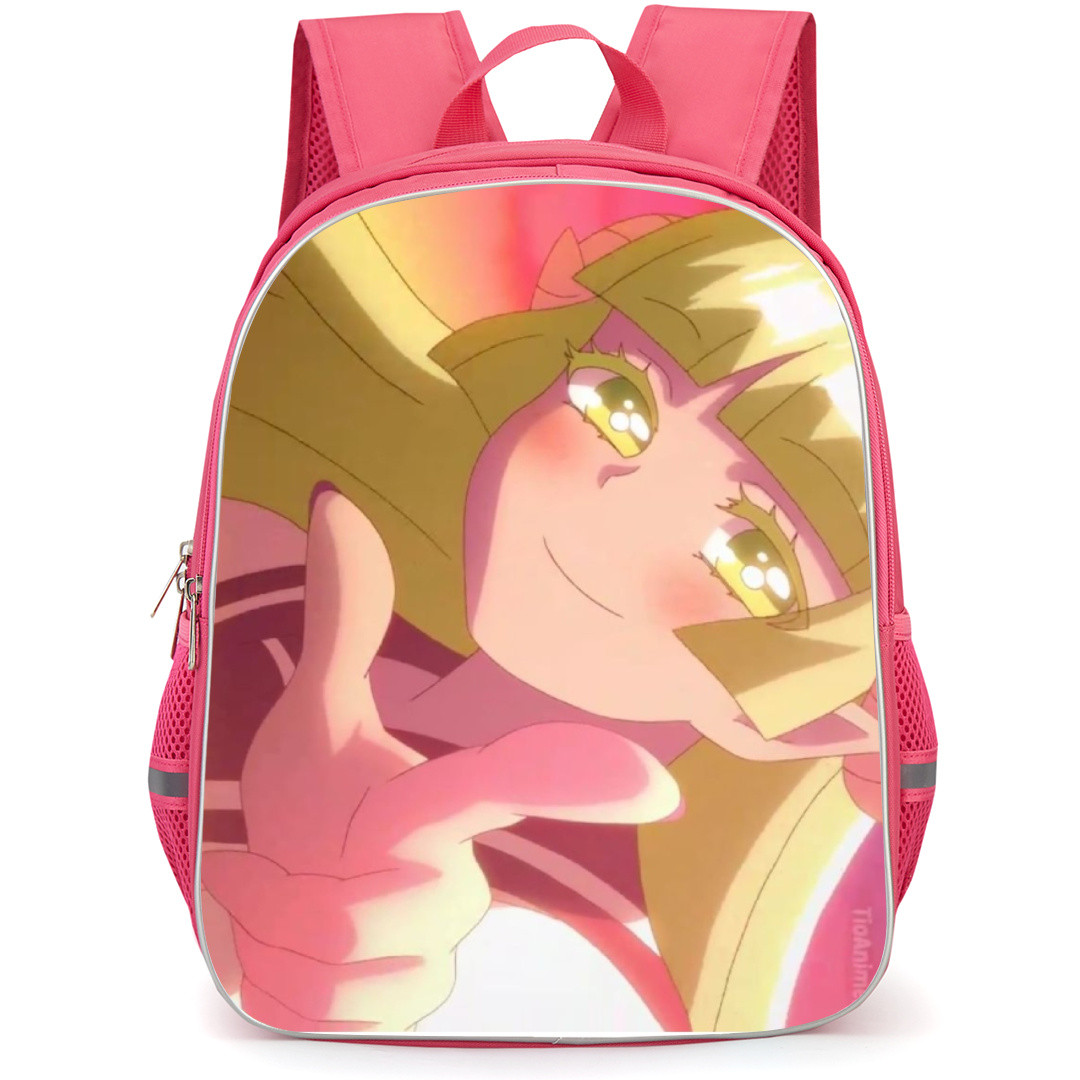 Welcome to Demon School Iruma Kun Clara Valac Backpack StudentPack - Clara Valac Red Sky Backbround