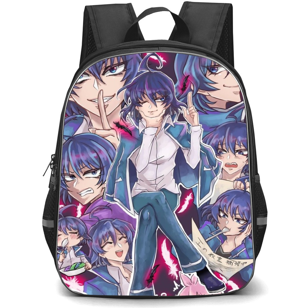 Welcome to Demon School Iruma Kun Iruma Suzuki Backpack StudentPack - Iruma Suzuki Collage Watercolor Painting