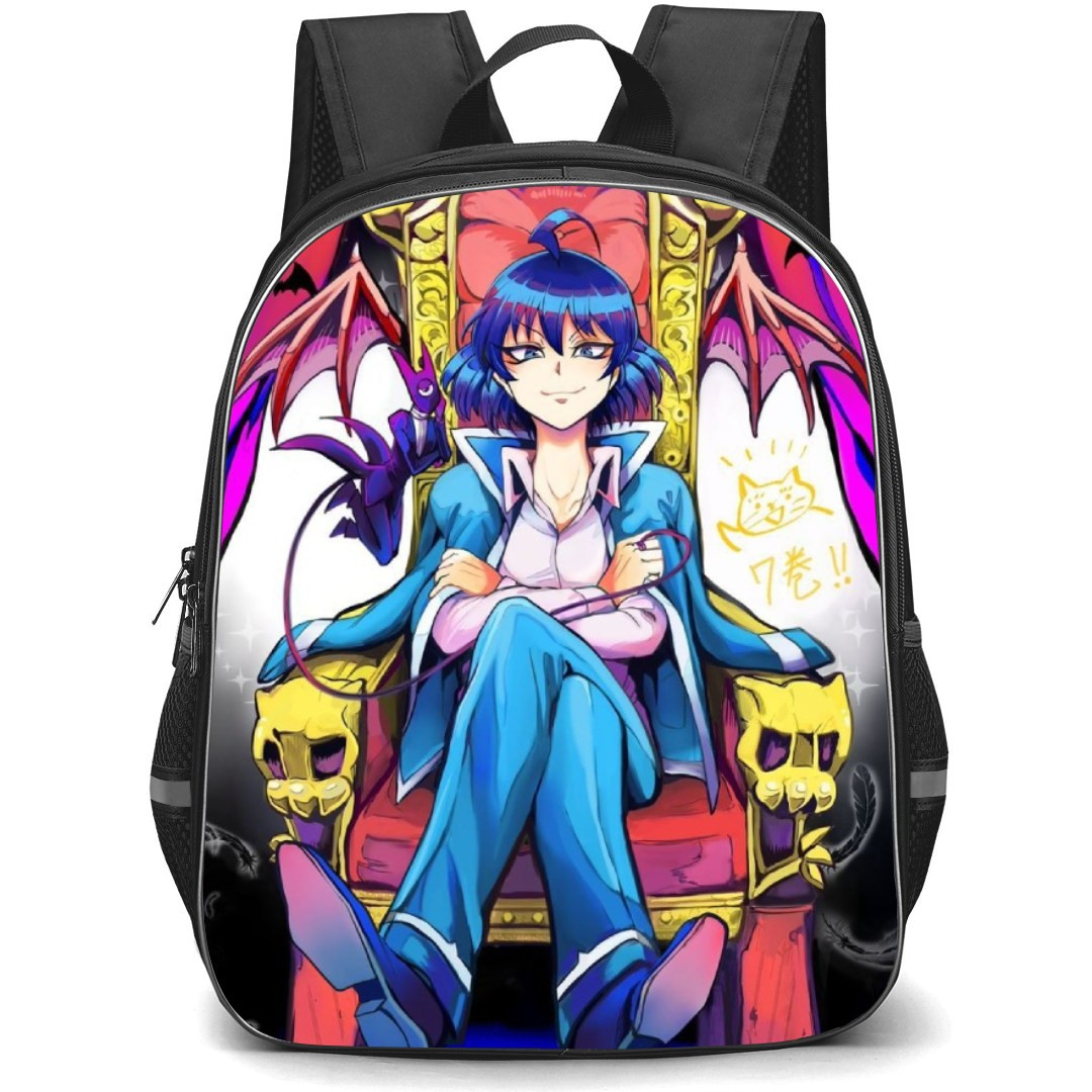 Welcome to Demon School Iruma Kun Iruma Suzuki Backpack StudentPack - Iruma Suzuki Sitting on a Chair