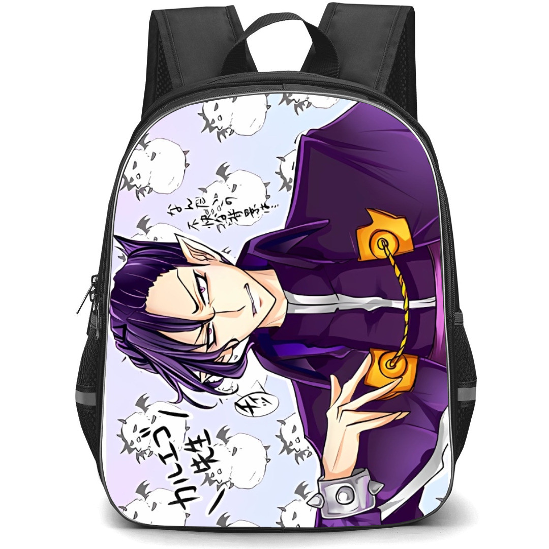 Welcome to Demon School Iruma Kun Naberius Kalego Backpack StudentPack - Naberius Kalego Pattern Background