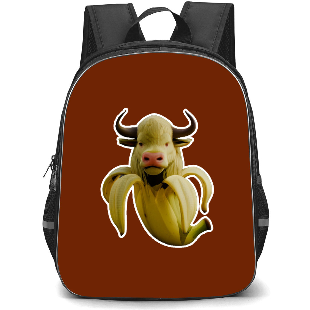 Italian Brainrot Bulliccinni Bananini Backpack StudentPack - Bulliccinni Bananini 3D Art Sticker