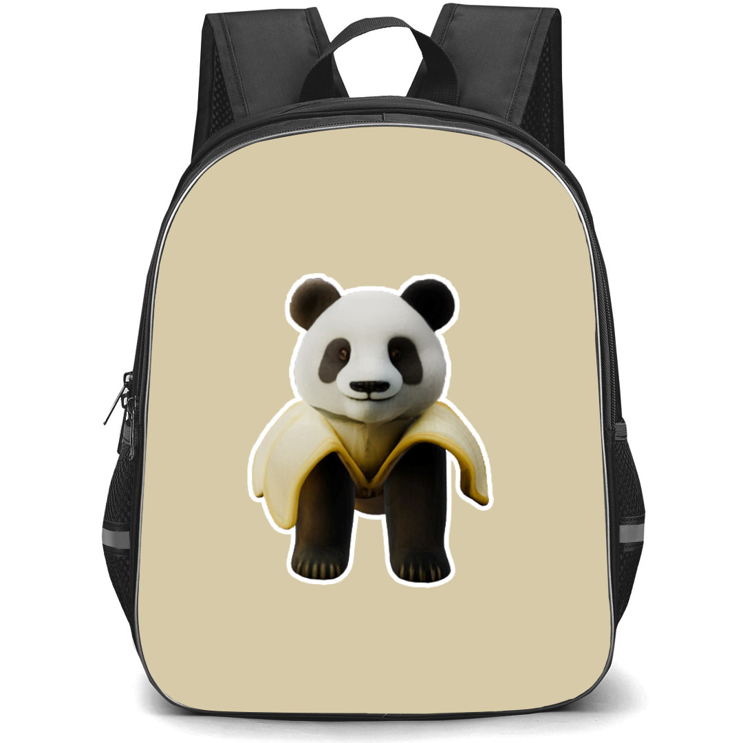 Italian Brainrot Pandaccini Bananini Backpack StudentPack - Pandaccini Bananini 3D Art Sticker