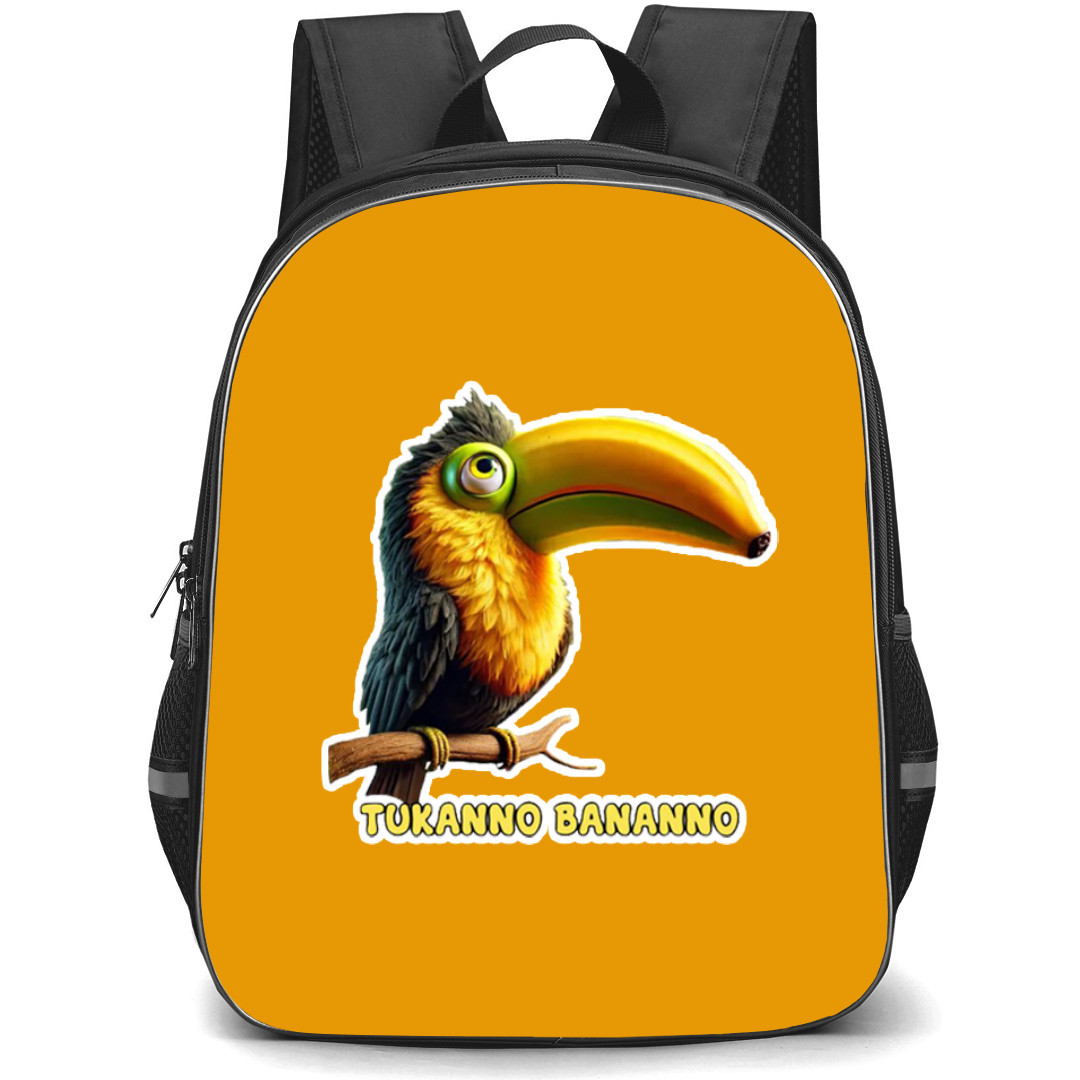 Italian Brainrot Tukanno Bananno Backpack StudentPack - Tukanno Bananno 3D Art Sticker
