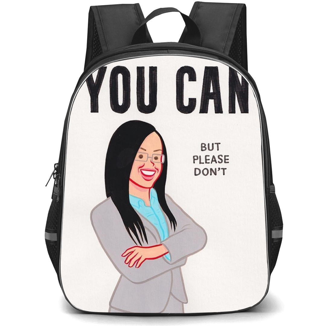 Joan Cornella Backpack StudentPack - YOU CAN BUT PLEASE DONT Pop Art