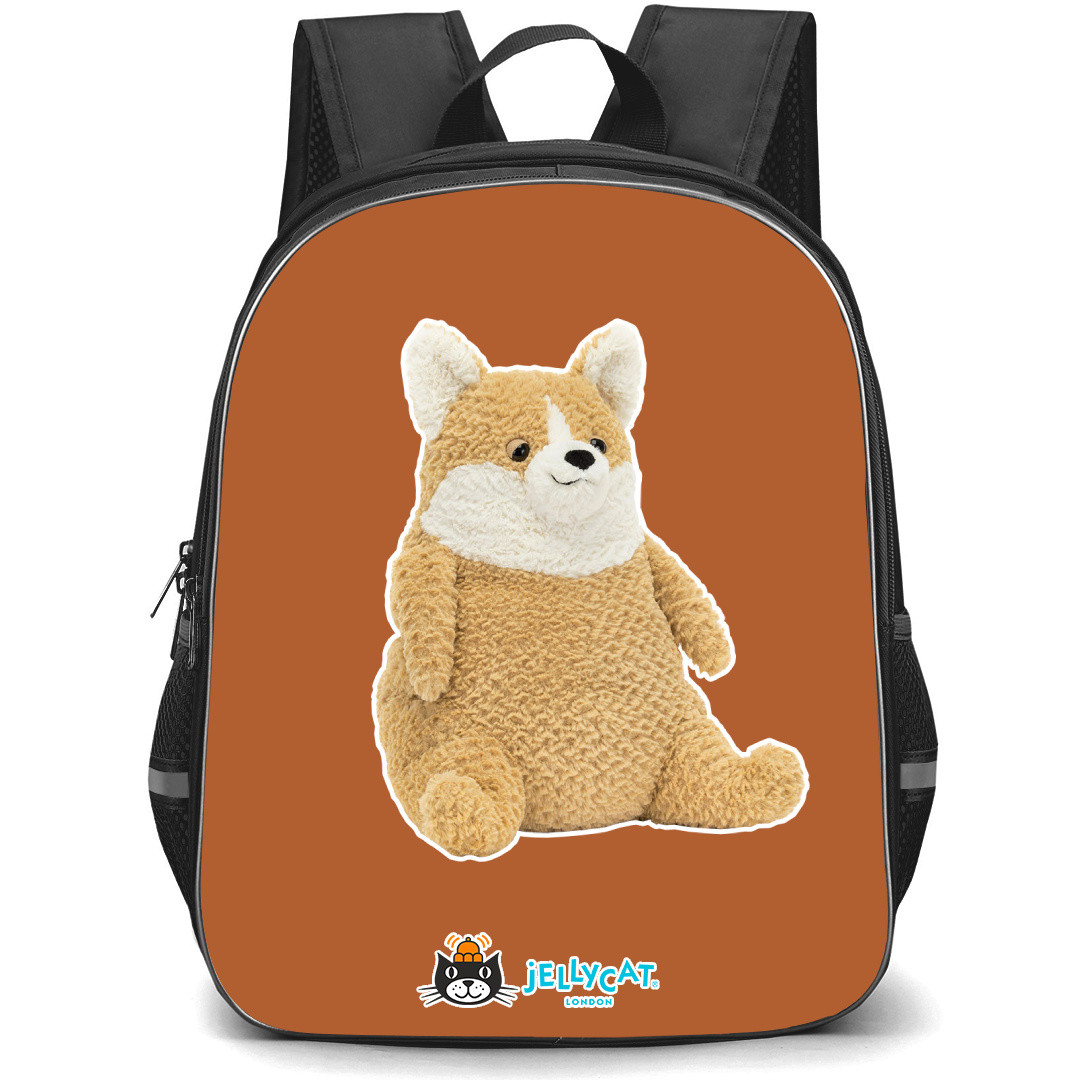 Jellycat Animals Backpack StudentPack - Amore Corgi Portrait