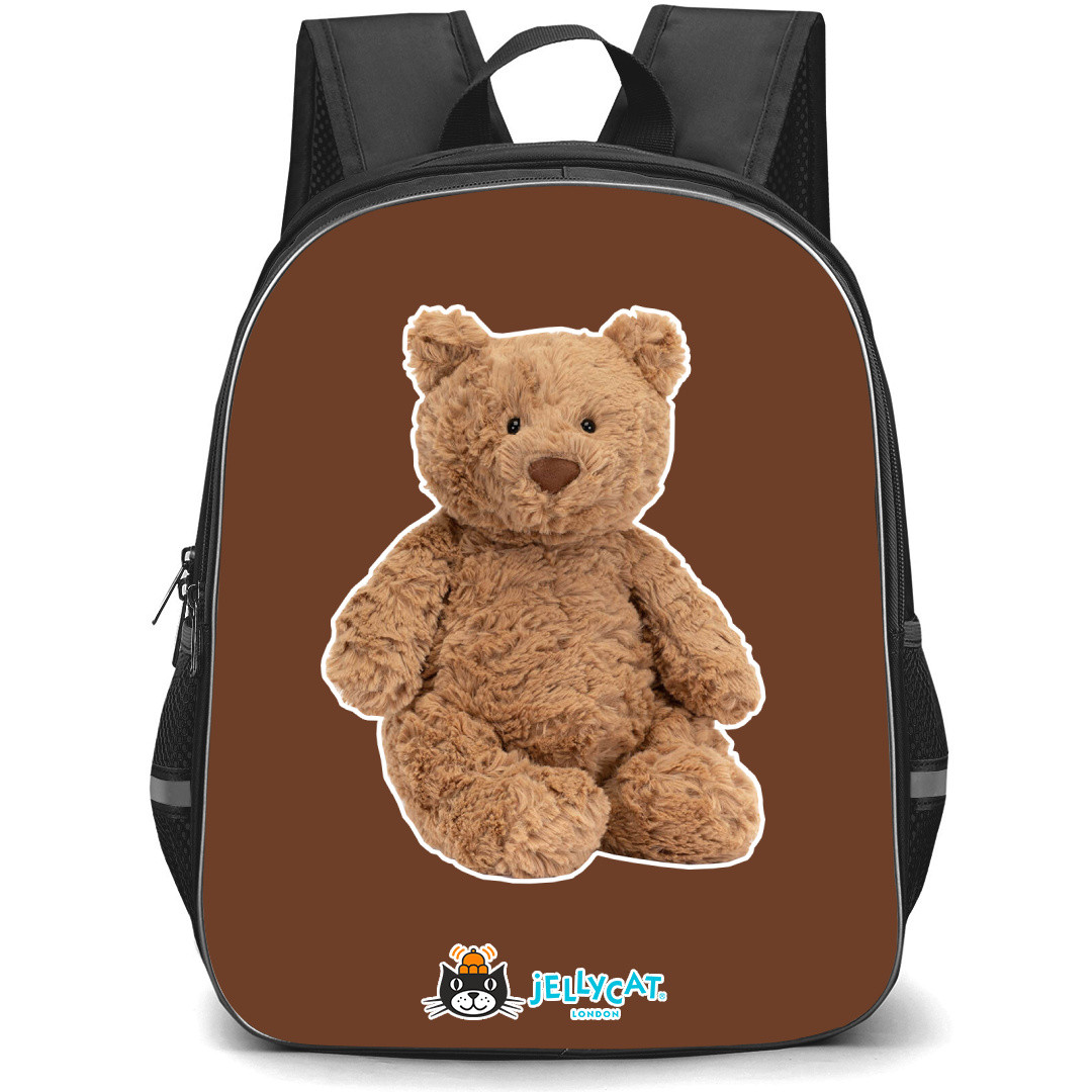 Jellycat Animals Backpack StudentPack - Bartholomew Bear Portrait
