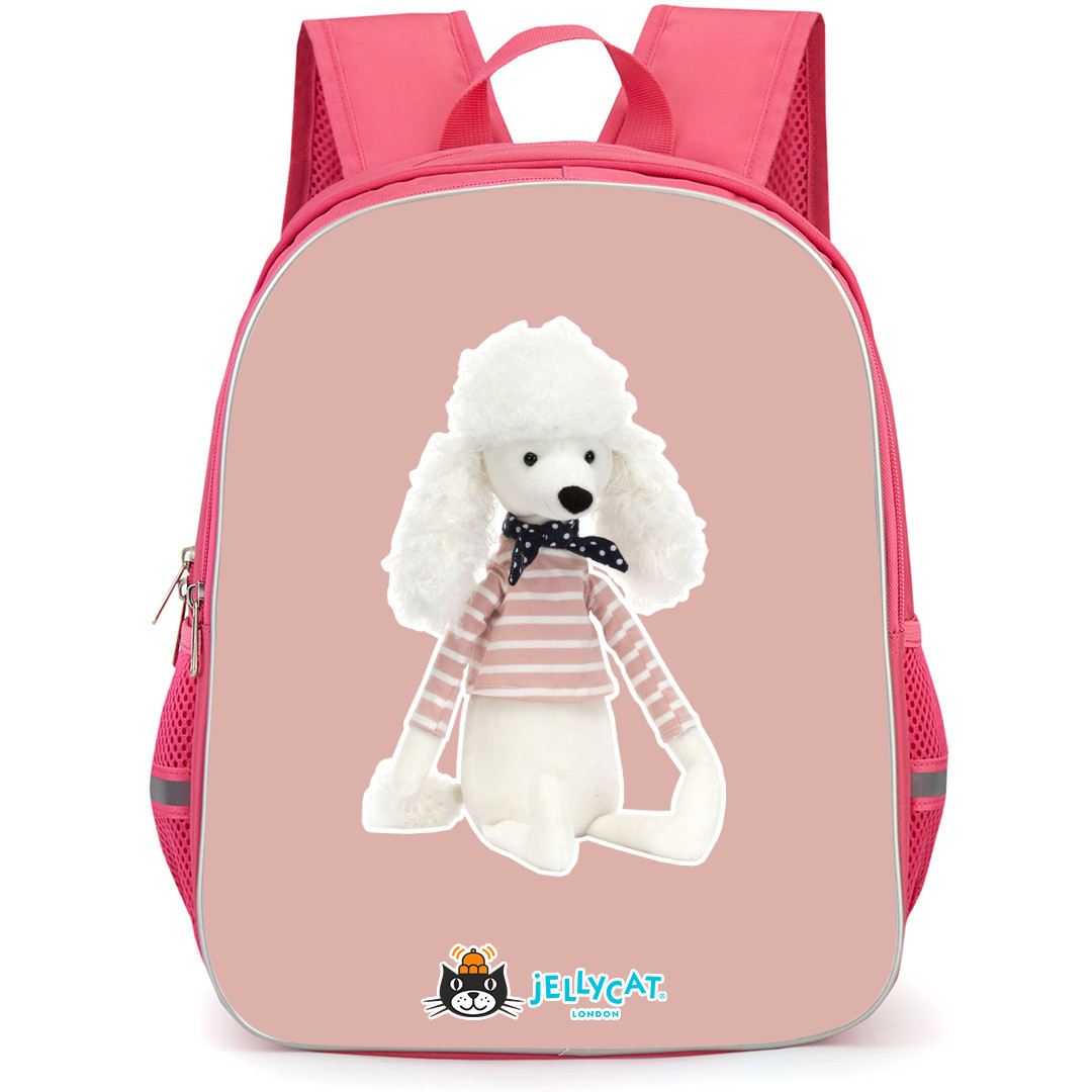 Jellycat Animals Backpack StudentPack - Beatnik Buddy Poodle Portrait