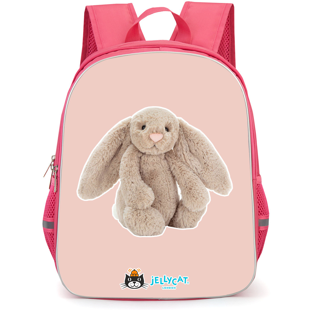 Jellycat Animals Backpack StudentPack - Beige Bunny Portrait
