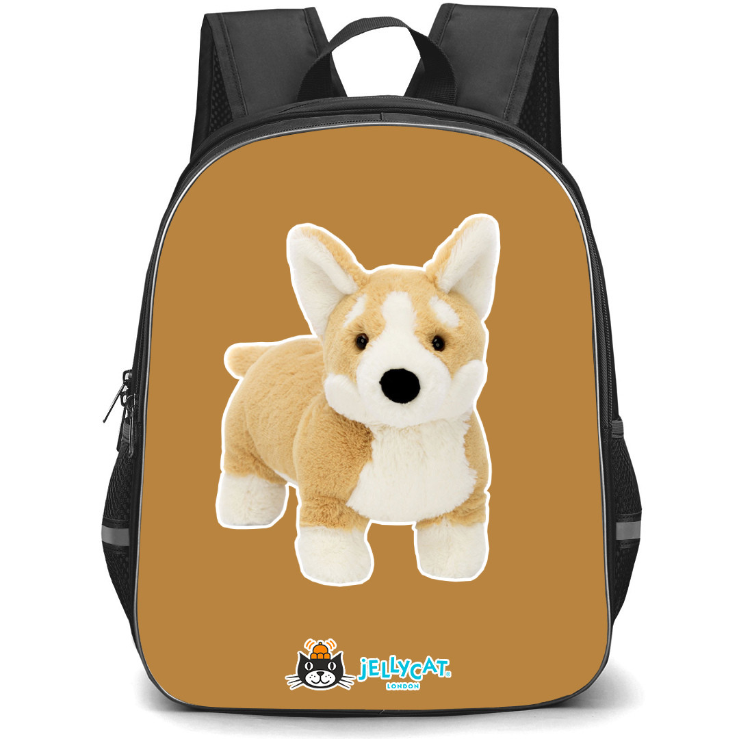Jellycat Animals Backpack StudentPack - Betty Corgi Portrait