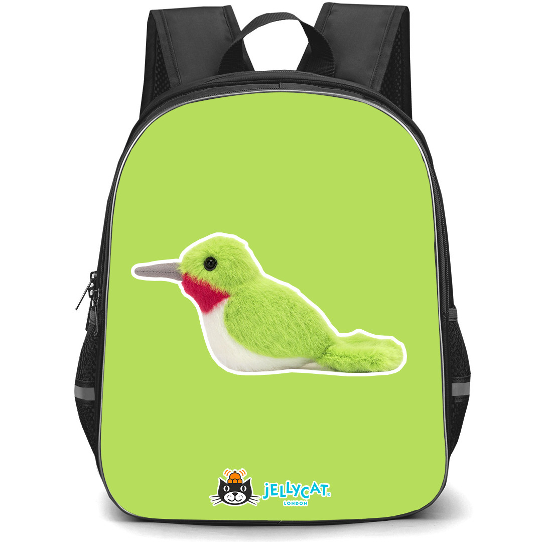 Jellycat Animals Backpack StudentPack - Birdling Hummingbird Portrait