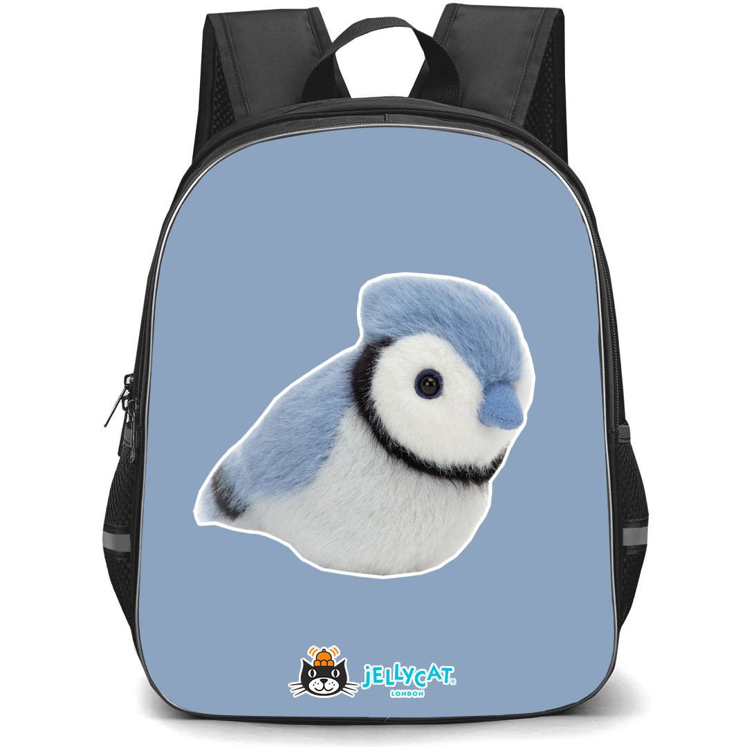 Jellycat Animals Backpack StudentPack - Blue Jay Portrait