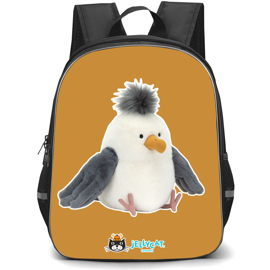 Jellycat Animals Backpack StudentPack - Chip Seagull Portrait