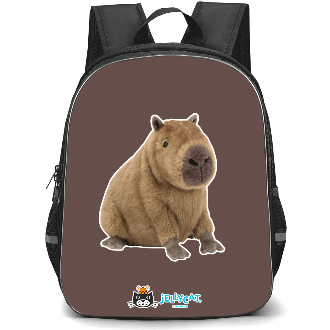 Jellycat Animals Backpack StudentPack - Clyde Capybara Portrait