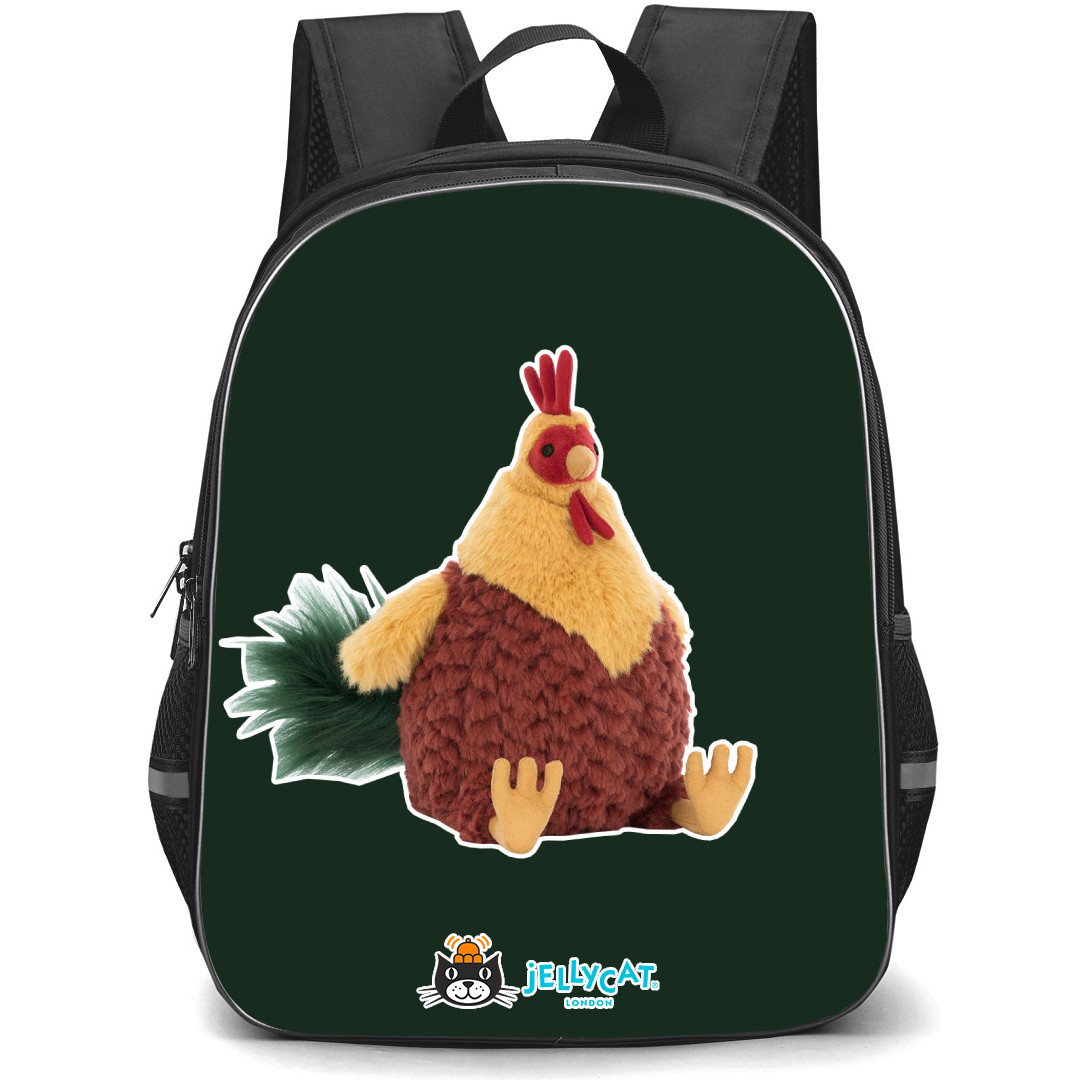 Jellycat Animals Backpack StudentPack - Cockerel Portrait
