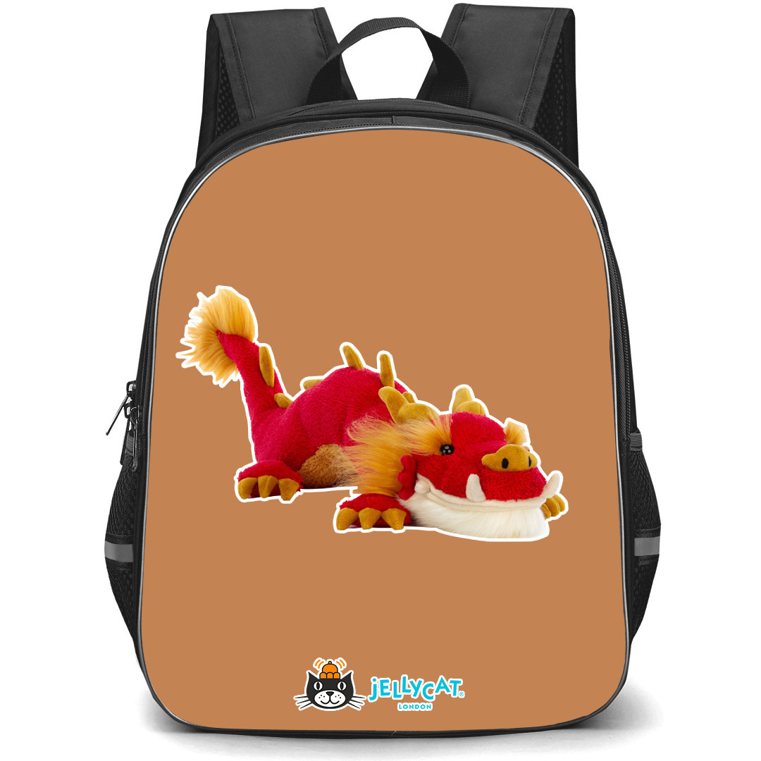 Jellycat Animals Backpack StudentPack - Festival Dragon Portrait