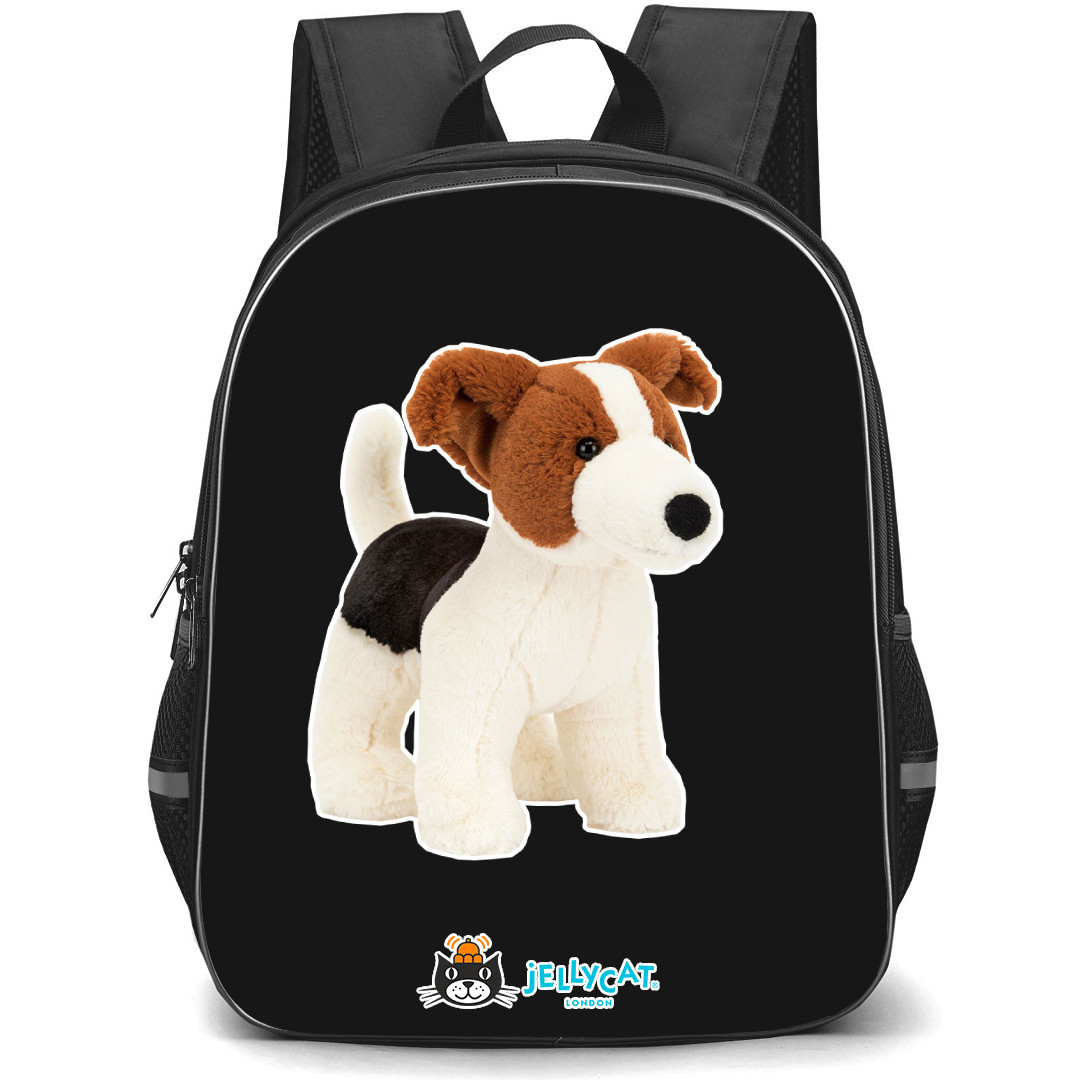 Jellycat Animals Backpack StudentPack - Fox Terrier Portrait