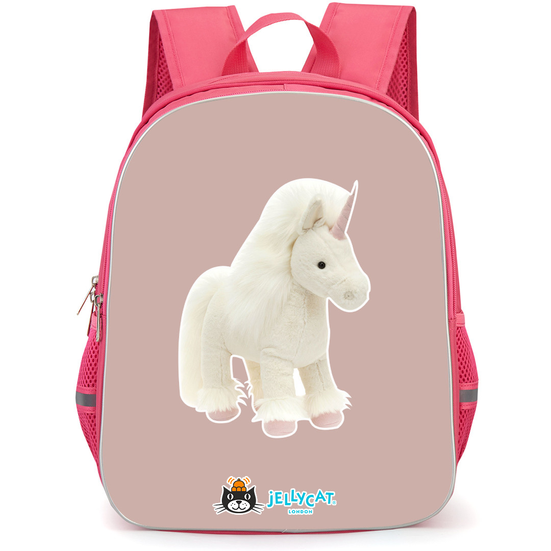 Jellycat Animals Backpack StudentPack - Isadora Unicorn Portrait