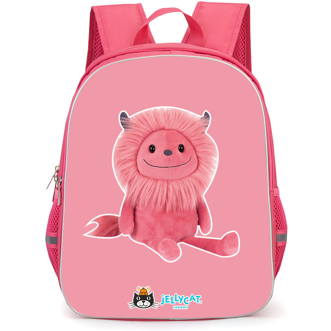 Jellycat Animals Backpack StudentPack - Jinx Monster Portrait