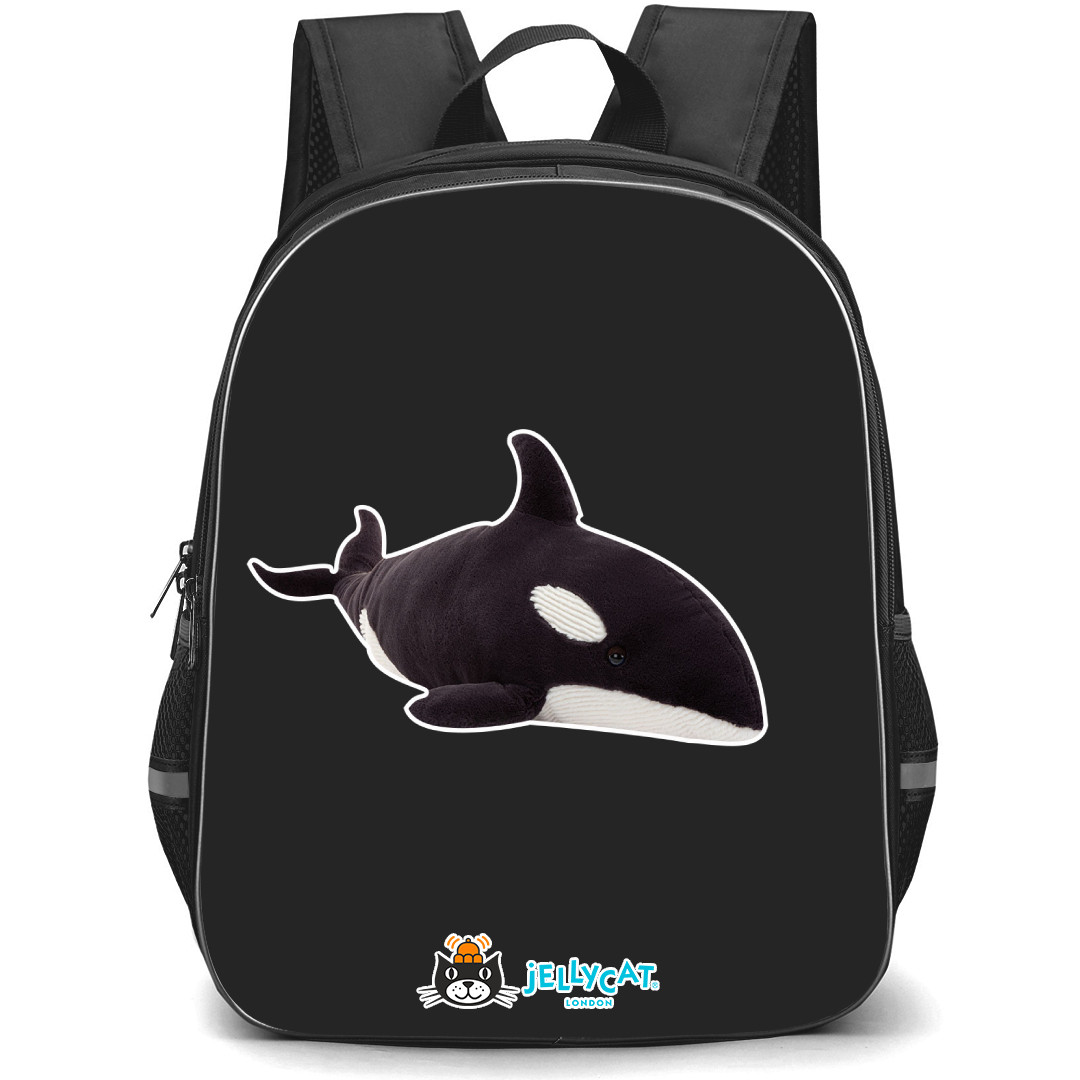 Jellycat Animals Backpack StudentPack - Ollivander the Orca Portrait