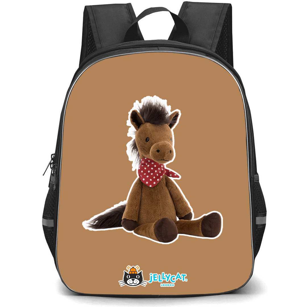 Jellycat Animals Backpack StudentPack - Orson Horse Portrait