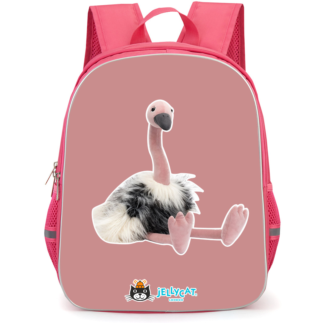 Jellycat Animals Backpack StudentPack - Ramonda Ostrich Portrait