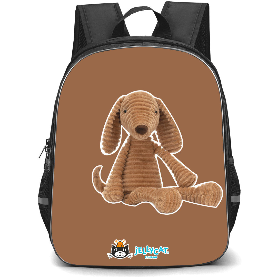 Jellycat Animals Backpack StudentPack - Ribble Dog Portrait