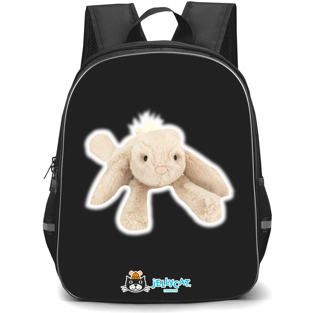 Jellycat Animals Backpack StudentPack - Smudge Rabbit Portrait