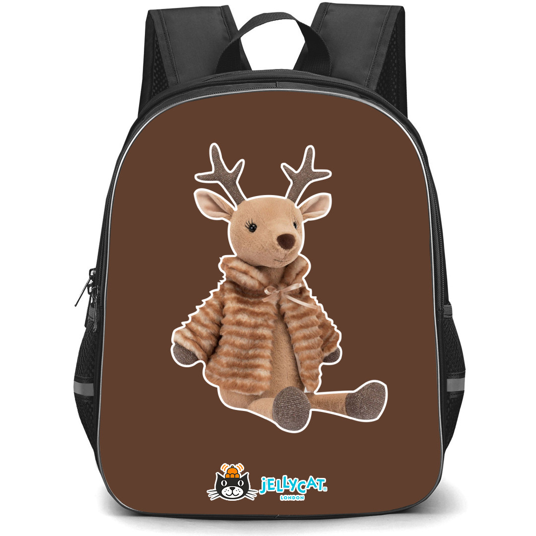 Jellycat Animals Backpack StudentPack - Sofia Reindeer Portrait