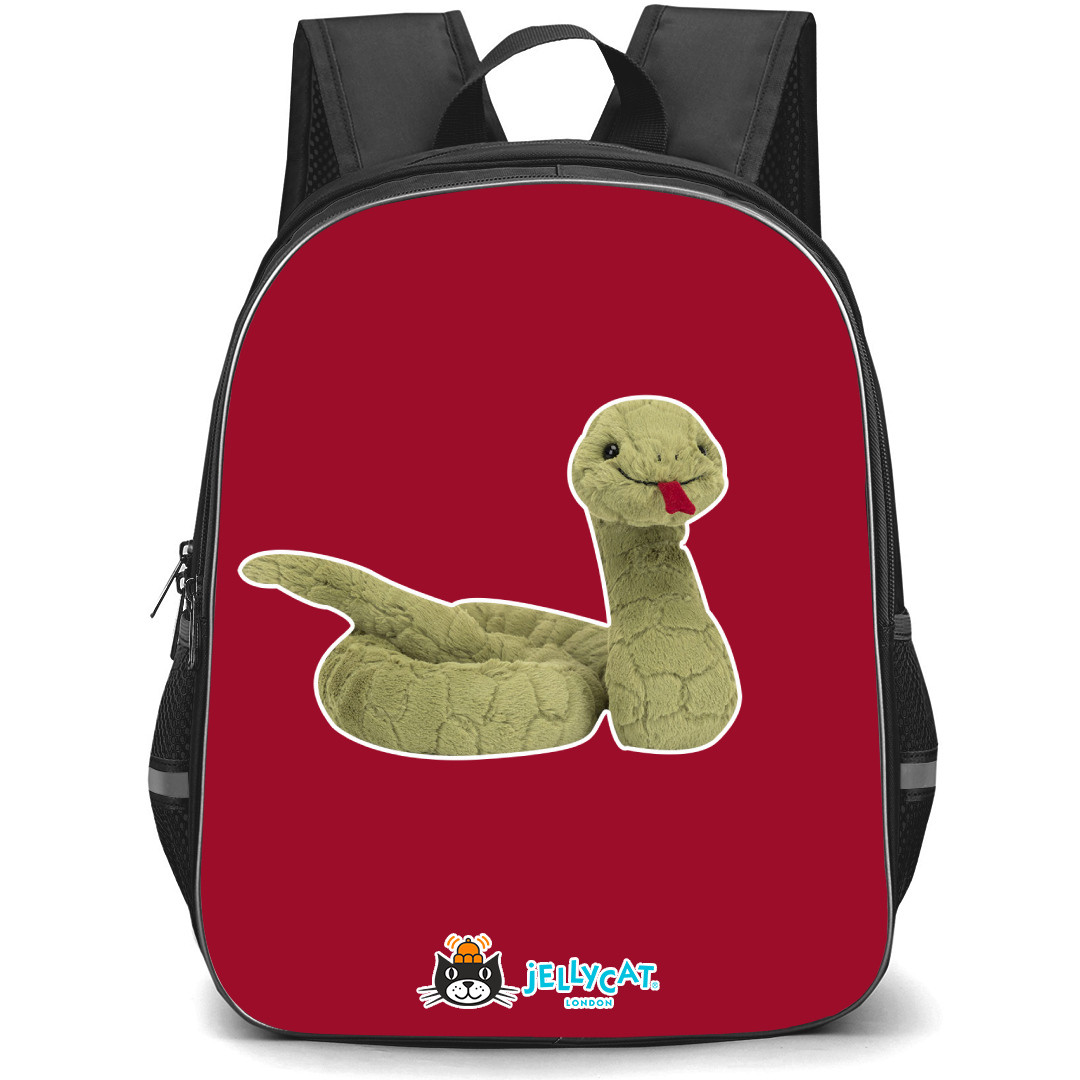 Jellycat Animals Backpack StudentPack - Stevie Snake Portrait