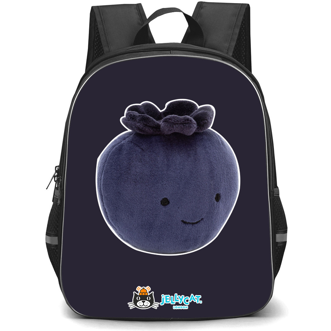 Jellycat Food and Drinks Backpack StudentPack - Fruit Blueberry Portrait