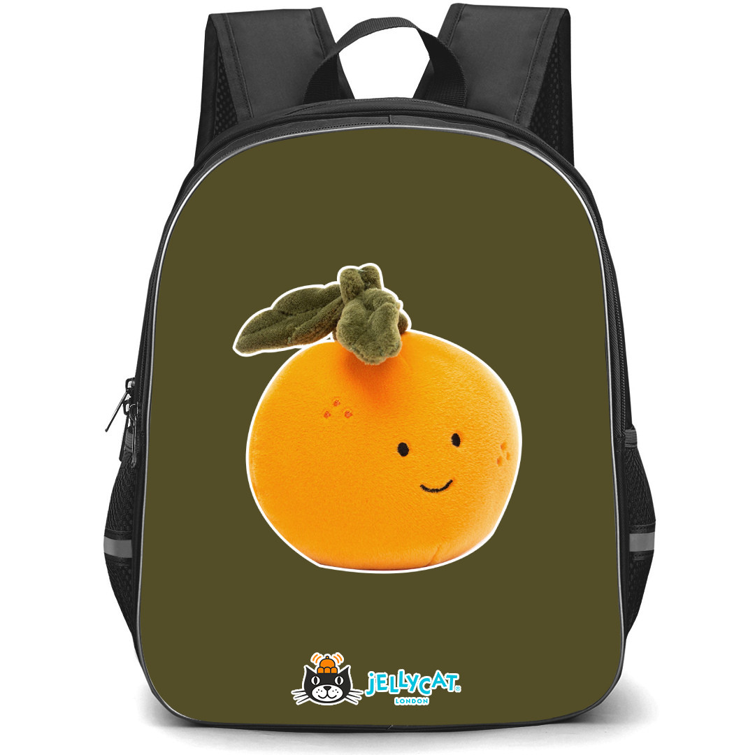 Jellycat Food and Drinks Backpack StudentPack - Fruit Orange Portrait