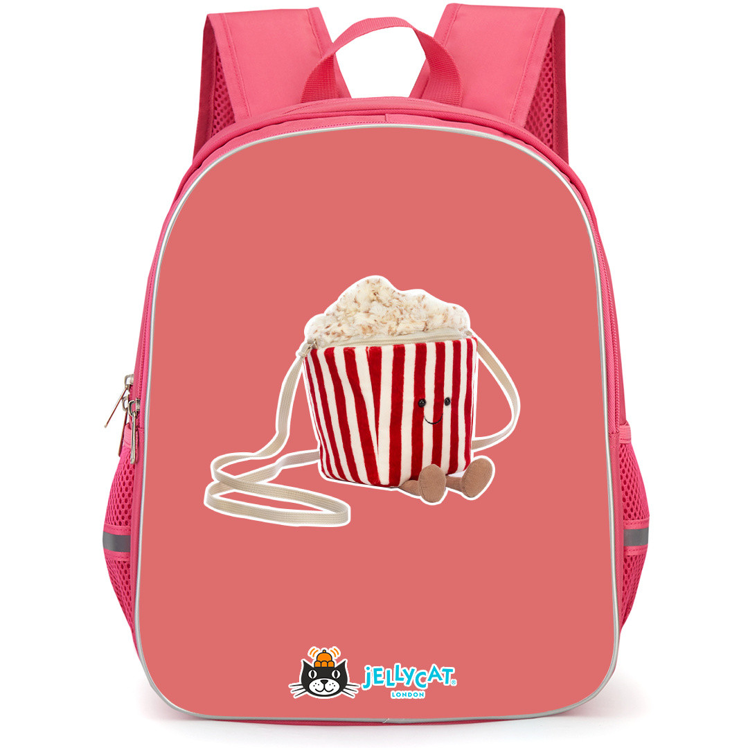 Jellycat Food and Drinks Backpack StudentPack - Popcorn Bag Portrait