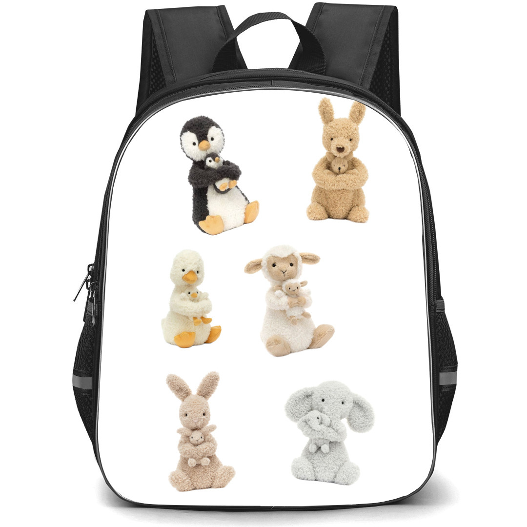 Jellycat Backpack StudentPack - Huddle Jellycats Collage