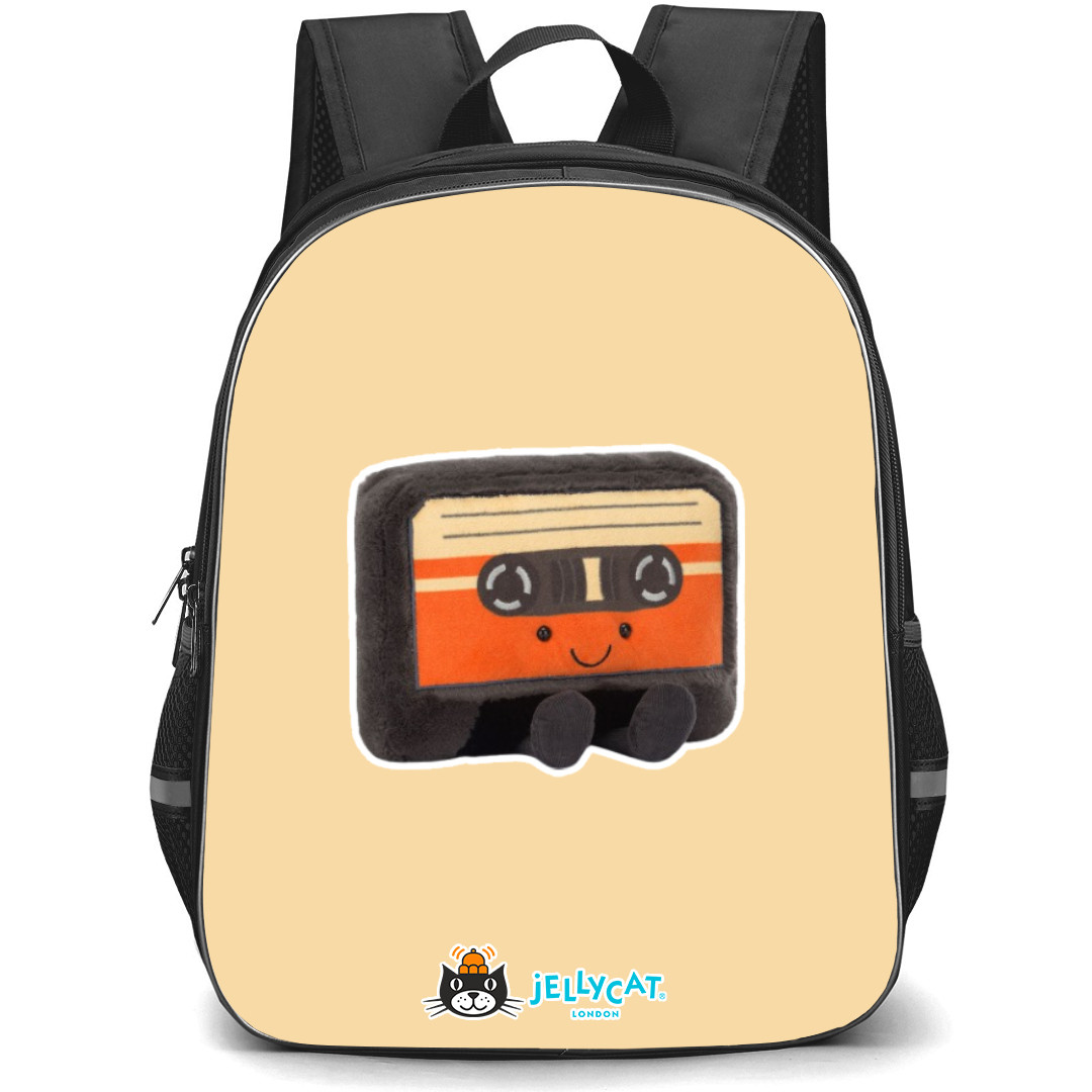Jellycat Objects Backpack StudentPack - Cassette Tape Portrait