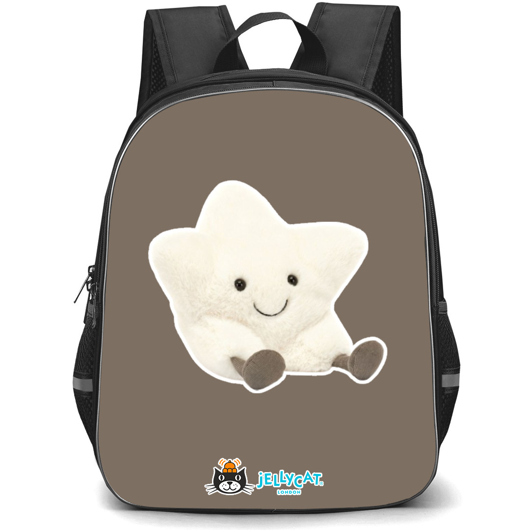 Jellycat Objects Backpack StudentPack - Cream Star Portrait