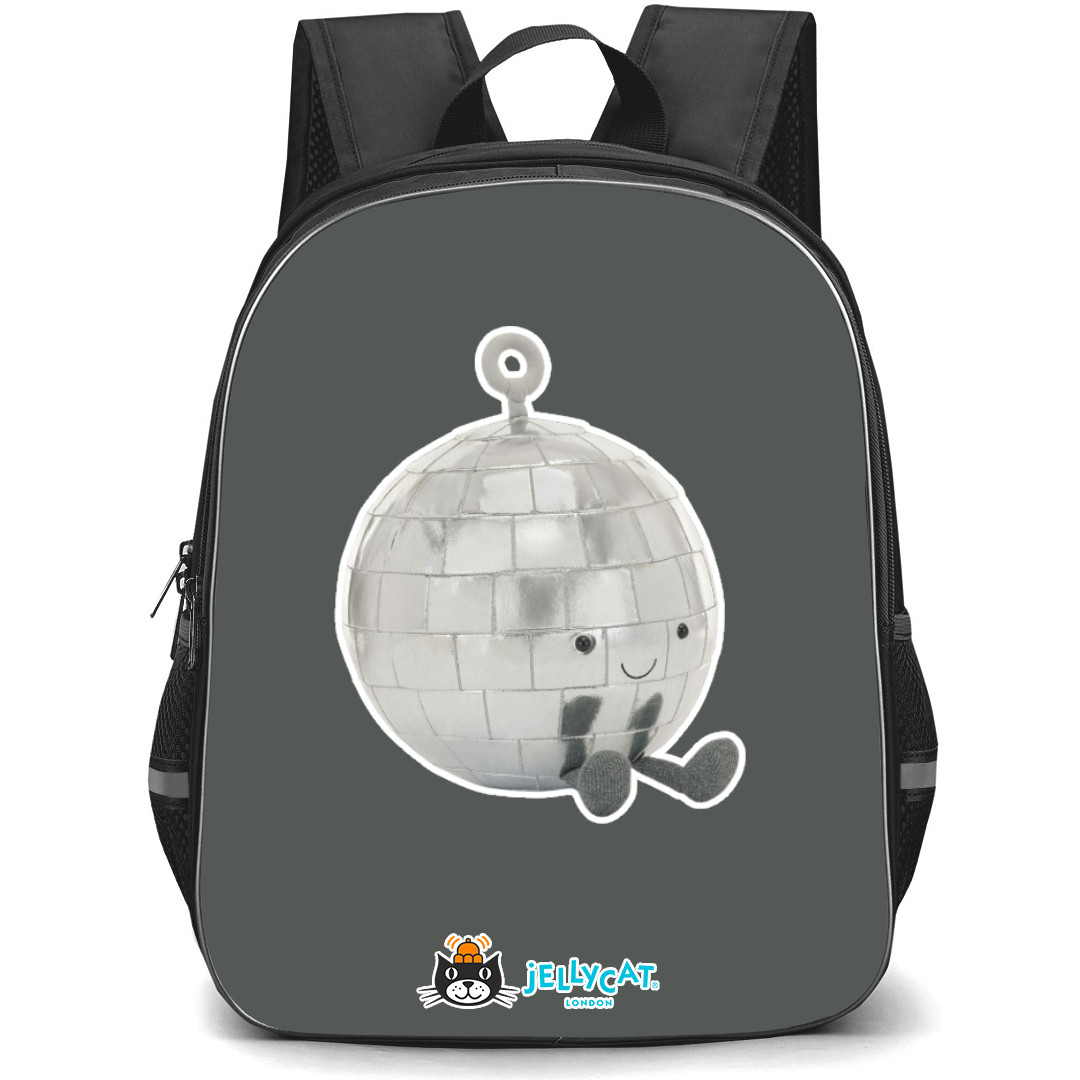 Jellycat Objects Backpack StudentPack - Disco Ball Portrait