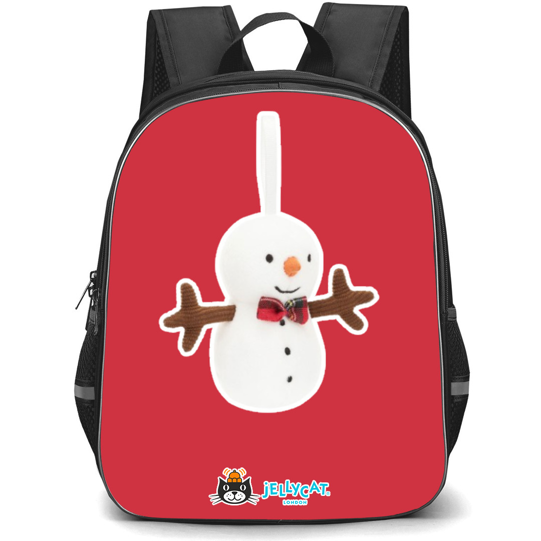 Jellycat Objects Backpack StudentPack - Folly Snowman Portrait