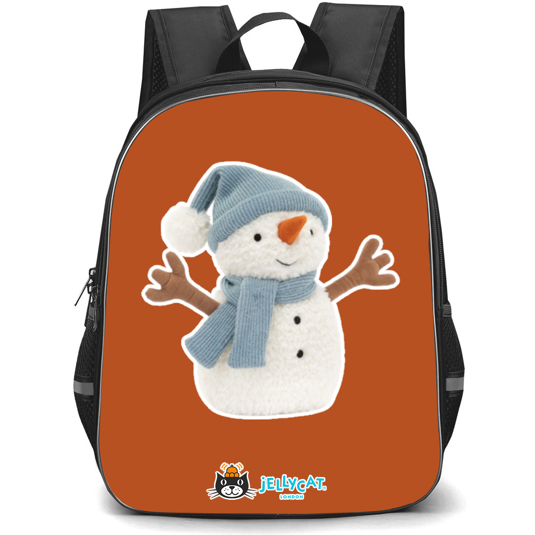 Jellycat Objects Backpack StudentPack - Sammie Snowman Portrait