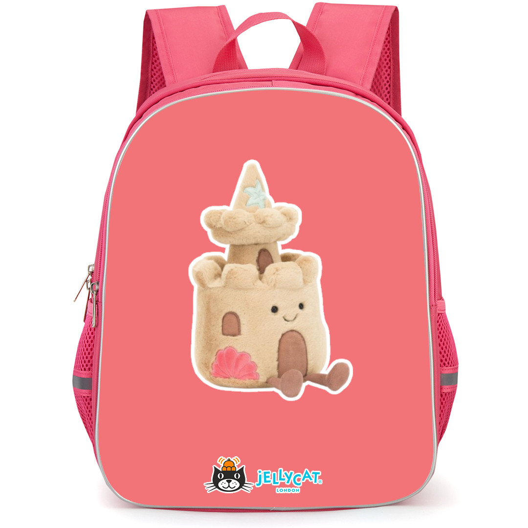 Jellycat Objects Backpack StudentPack - Sandcastle Portrait