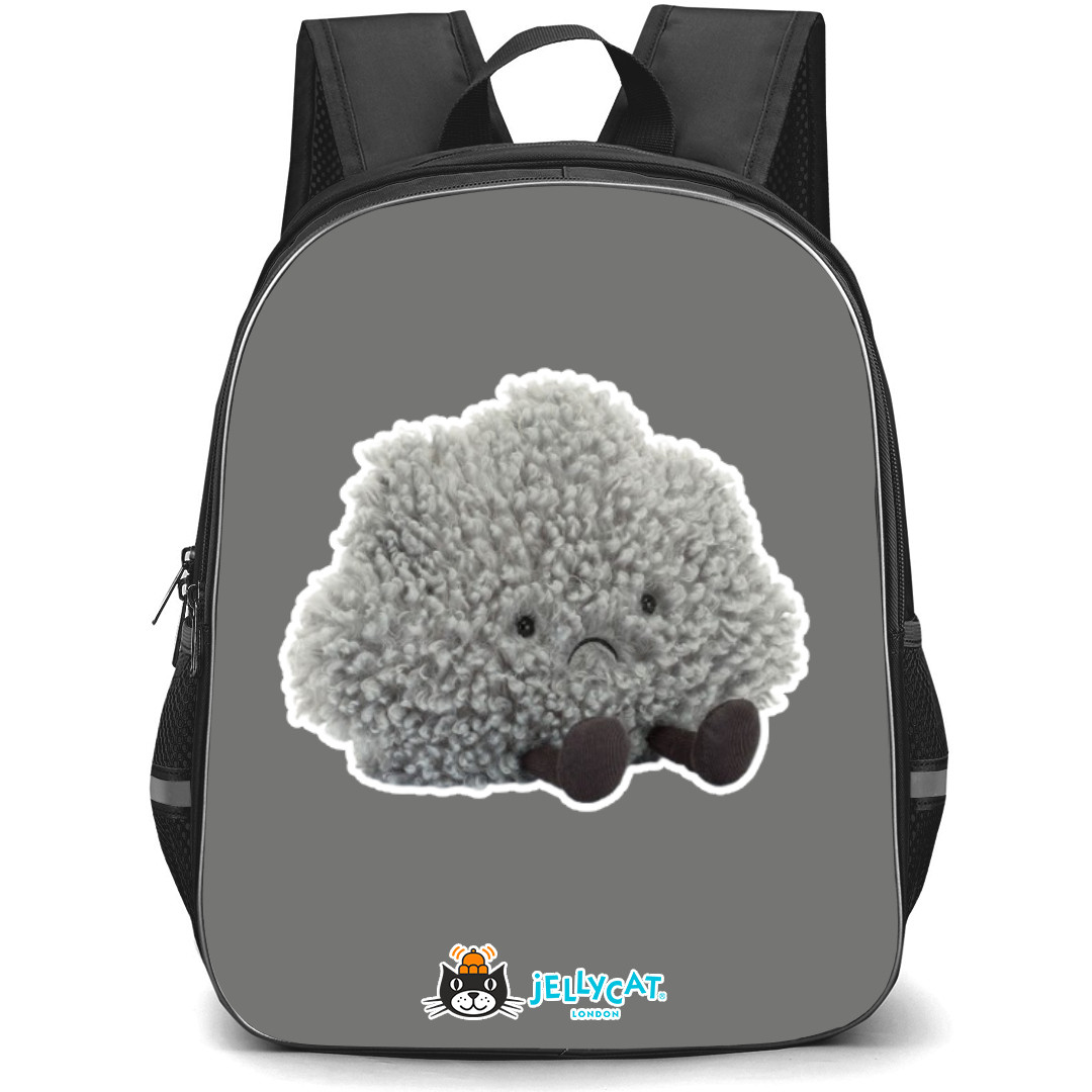 Jellycat Objects Backpack StudentPack - Storm Cloud Portrait